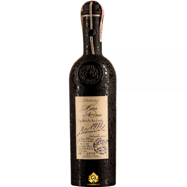 Rượu Cognac Lheraud Fins Bois 1971
