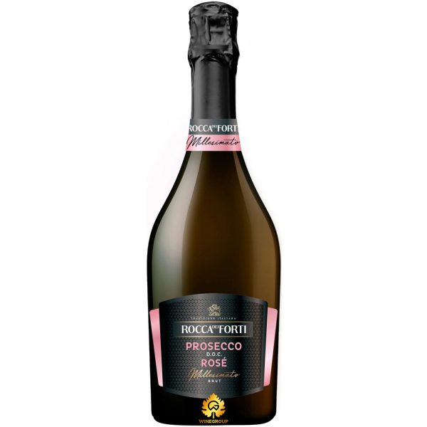 Rượu Vang Nổ Rocca Dei Forti Prosecco Rose Millesimato