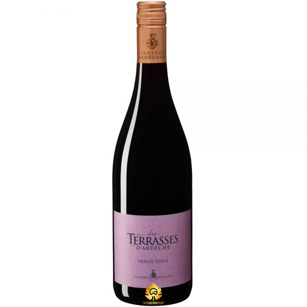 Rượu Vang Vignerons Les Terraces D'ardeche Merlot - Syrah