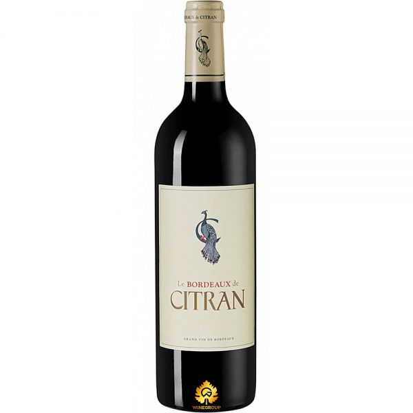 Rượu Vang Le Bordeaux De Citran Rouge