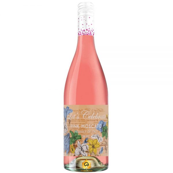 Rượu Vang Let's Celebrate Pink Moscato