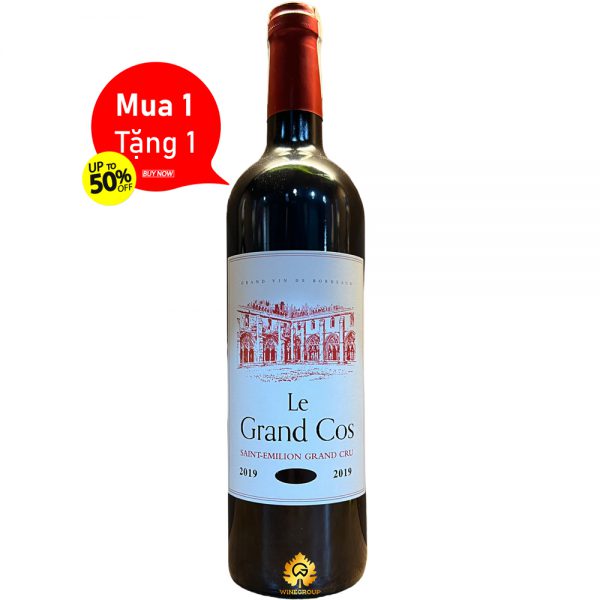 Rượu Vang Le Grand Cos Saint Emilion Grand Cru