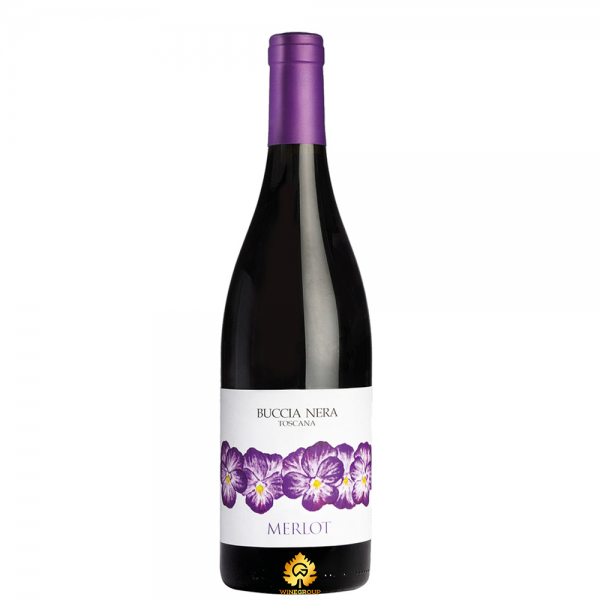 Rượu Vang Buccia Nera Toscana Merlot