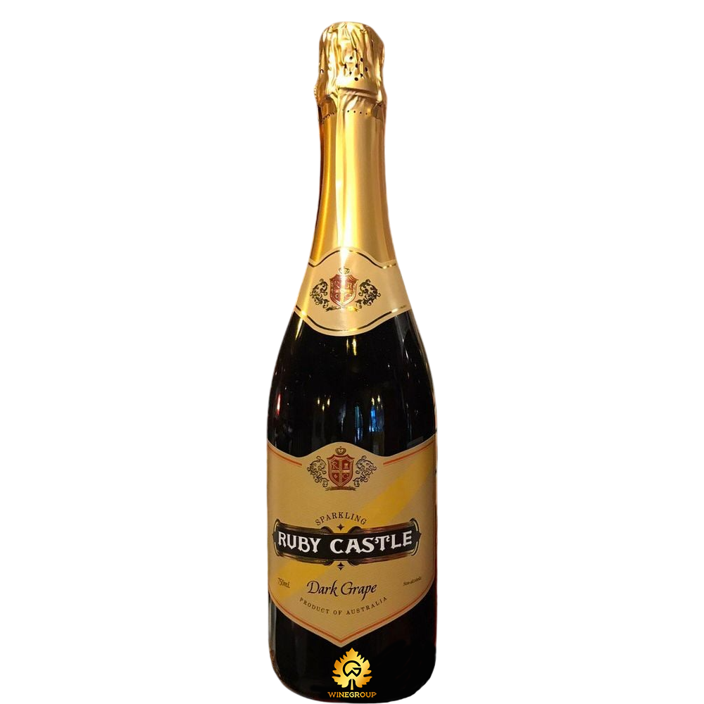 Rượu Vang Nổ Ruby Castle Sparkling Dark Grape Rượu Vang Nổ Ruby Castle Sparkling Dark Grape