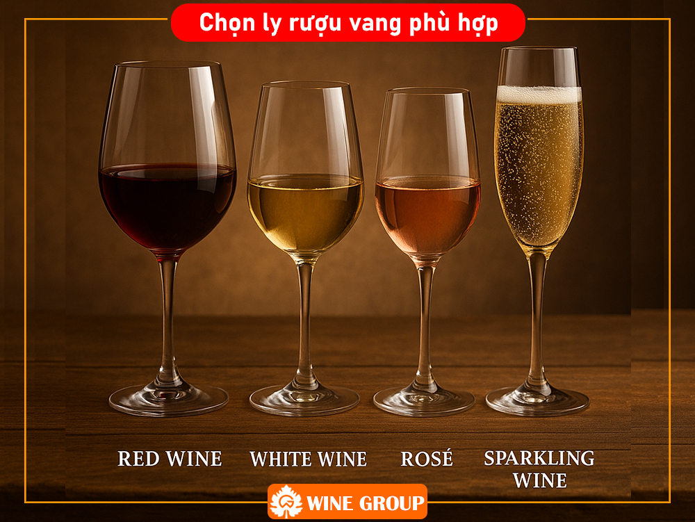 Cách Chọn Loại Ly Phù Hợp
