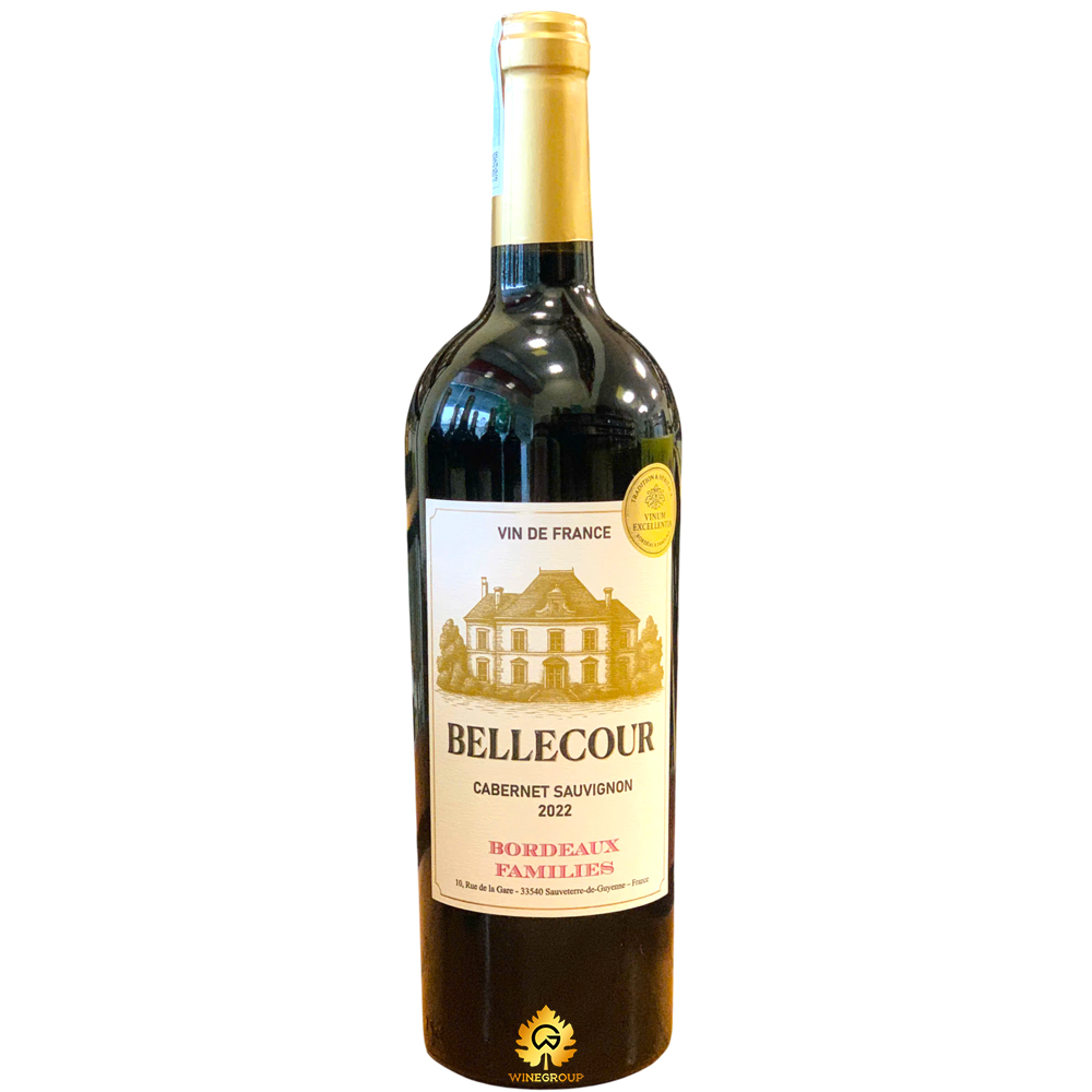 Rượu Vang Bellecour Cabernet Sauvignon Bordeaux Rượu Vang Bellecour Cabernet Sauvignon Bordeaux