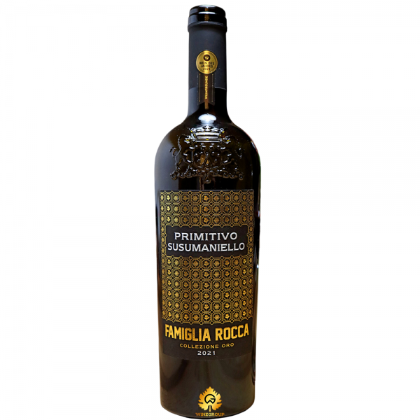 Rượu Vang Famiglia Rocca Collezione Oro Primitivo Susumaniello