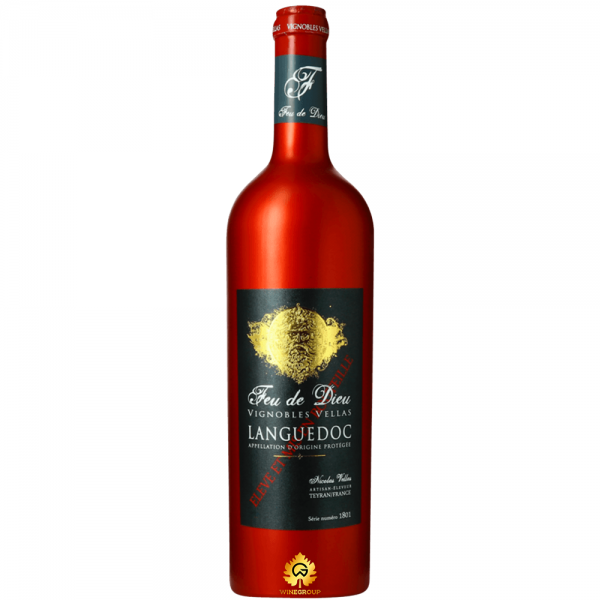 Rượu Vang Feu De Dieu Vignoble Vellas Languedoc