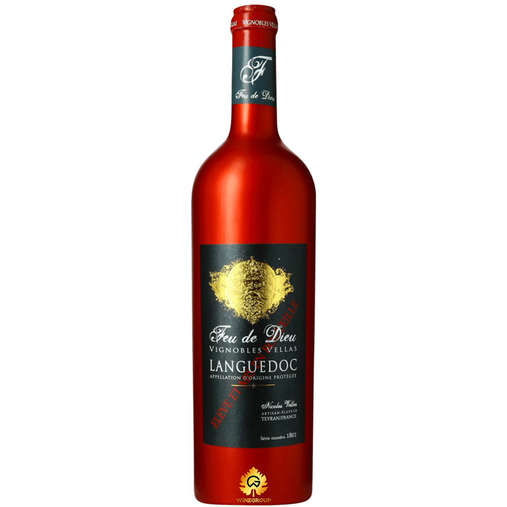 Rượu Vang Feu De Dieu Vignoble Vellas Languedoc Rượu Vang Feu De Dieu Vignoble Vellas Languedoc