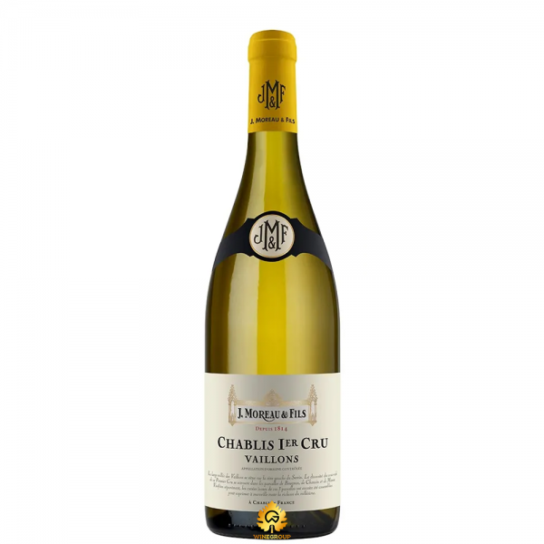 Rượu Vang J. Moreau & Fils Chablis 1er Cru Vaillons