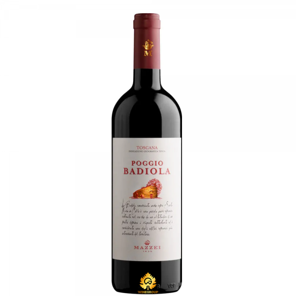 Rượu Vang Mazzei Poggio Badiola Toscana IGT