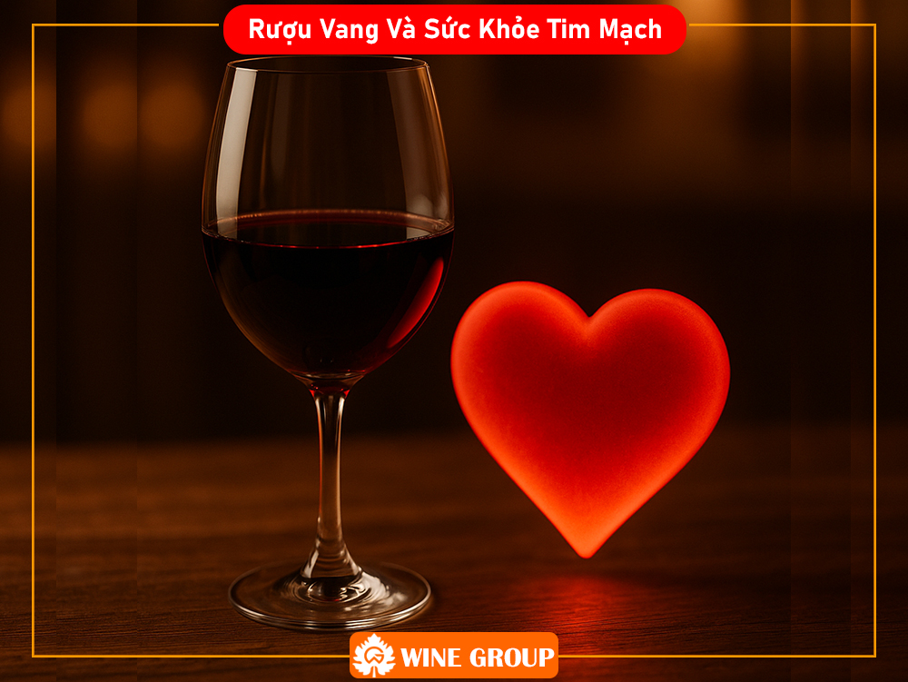 Rượu Vang Và Sức Khỏe Tim Mạch