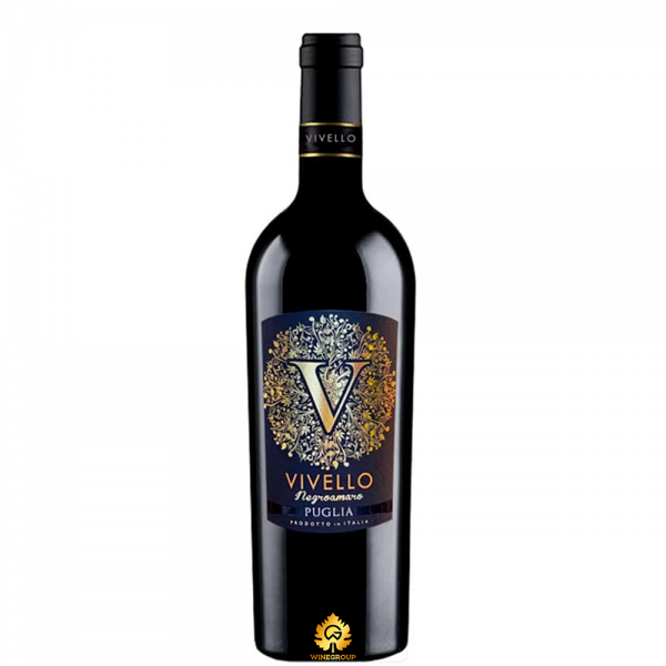 Rượu Vang Vivello Negroamaro Puglia