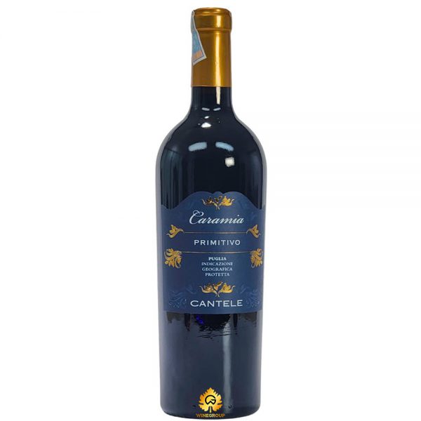 Rượu Vang Ý Caramia Primitivo Puglia – Cantele