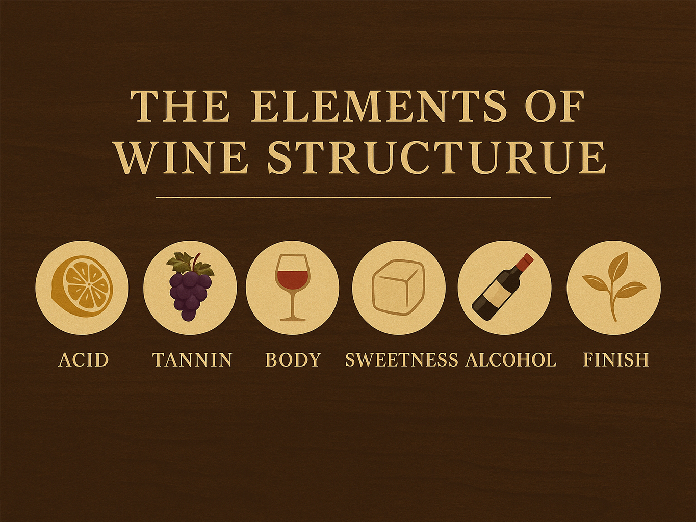 Thế Nào Là Cấu Trúc Trong Rượu Vang