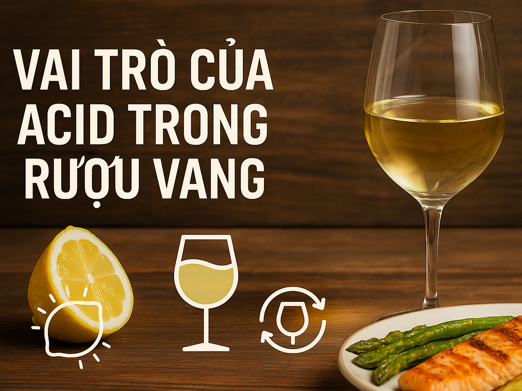 Vai Trò Của Acid Trong Rượu Vang