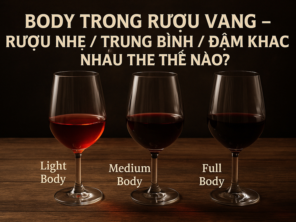 Body Trong Rượu Vang