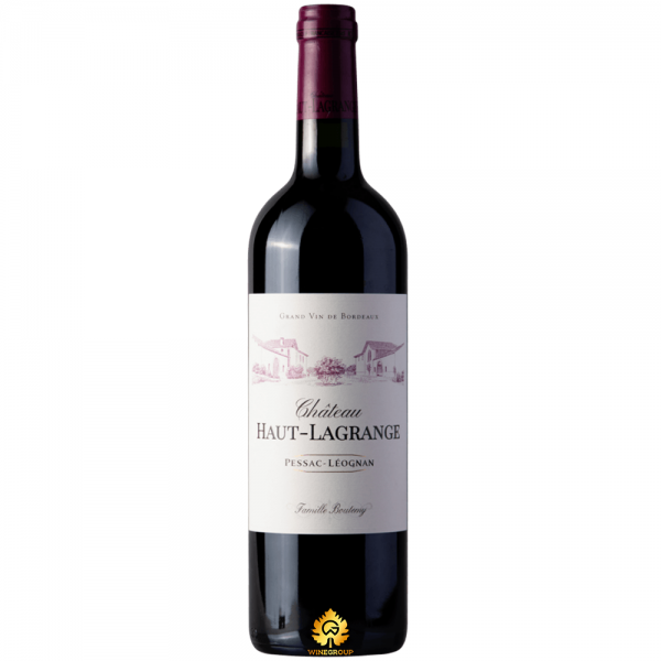 Rượu Vang Chateau Haut Lagrange Pessac Leognan