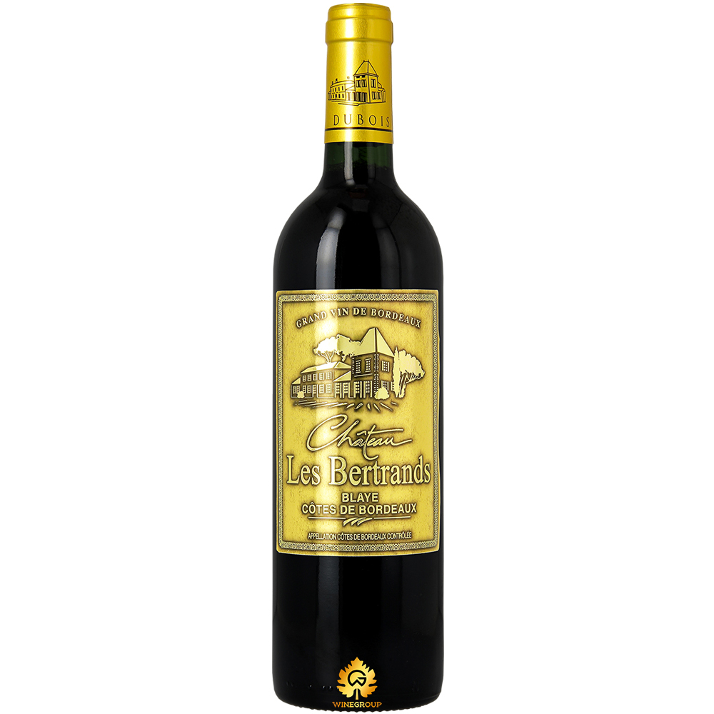 Rượu Vang Château Les Bertrands Blaye Côtes De Bordeaux Gold Rượu Vang Château Les Bertrands Blaye Côtes De Bordeaux Gold