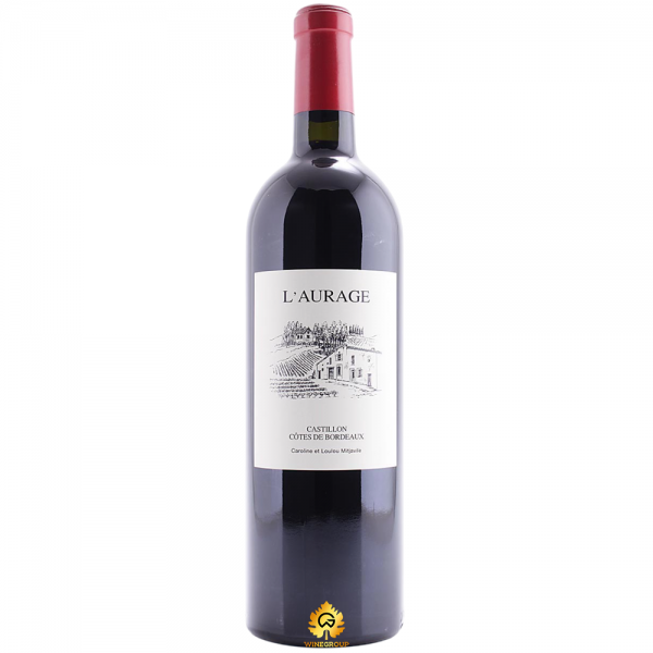 Rượu Vang Domaine L'Aurage Castillon Cotes De Bordeaux