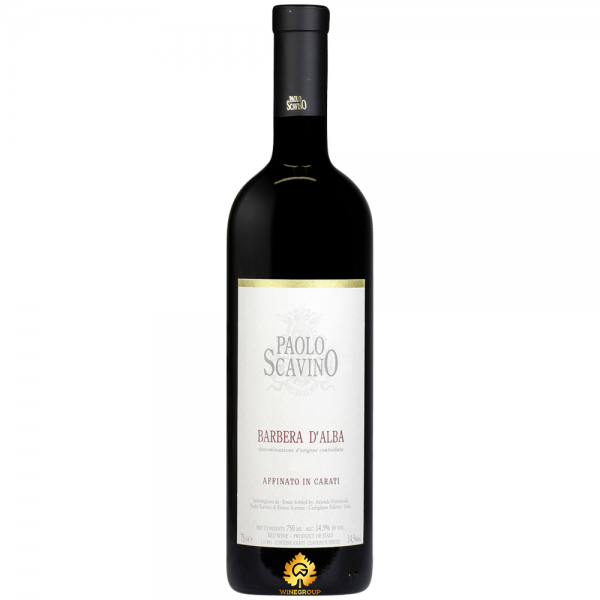 Rượu Vang Paolo Scavino Affinato In Carati Barbera D’Alba DOC