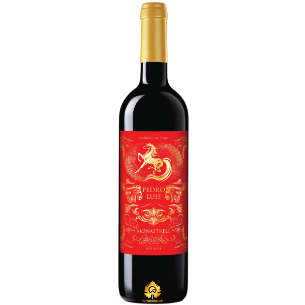 Rượu Vang Pedro Luis Monastrell Mourvedre DO Jumilla Horse Label