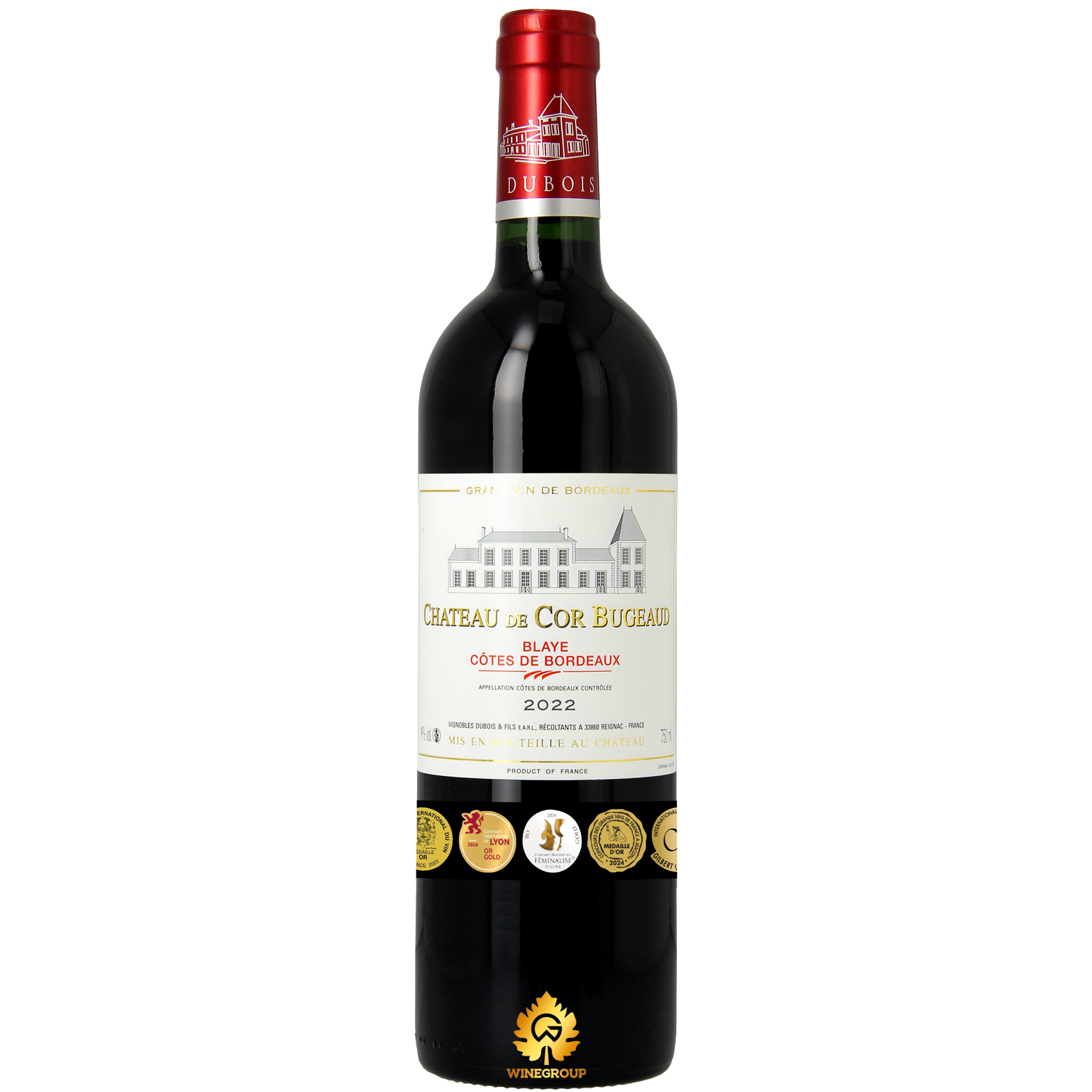 Rượu Vang Pháp Château De Cor Bugeaud Blaye Côtes De Bordeaux Rượu Vang Pháp Château De Cor Bugeaud Blaye Côtes De Bordeaux