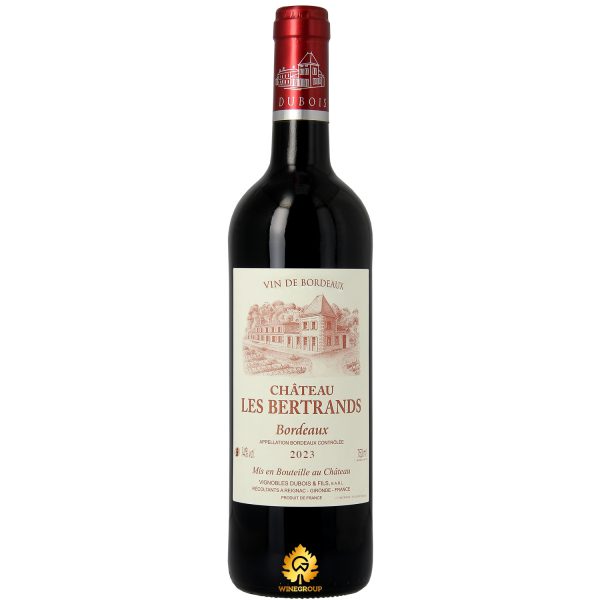 Rượu Vang Pháp Château Les Bertrands Bordeaux
