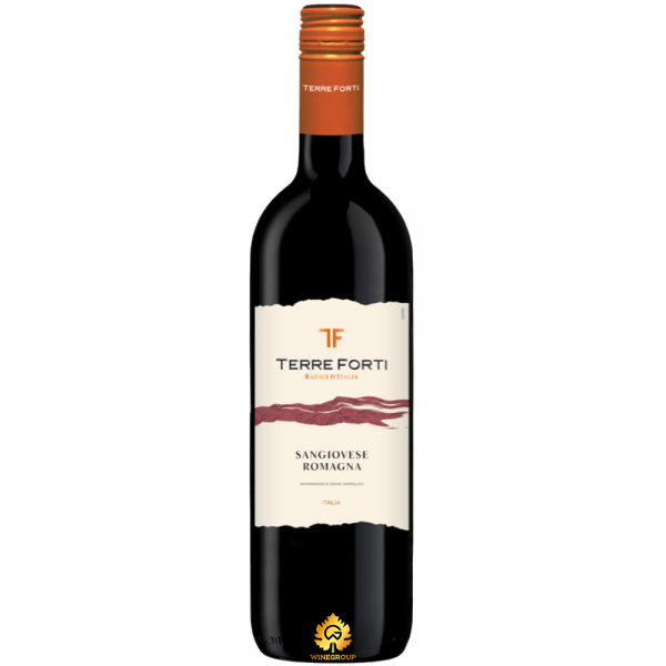 Rượu Vang Terre Forti Sangiovese Romagna Rubicone