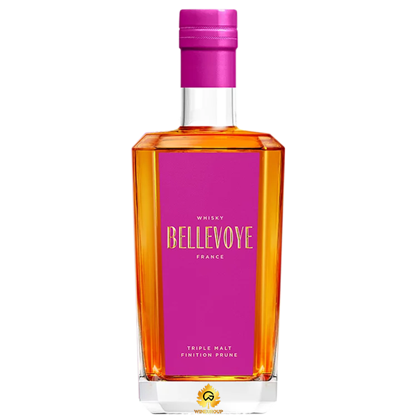 Rượu Bellevoye Prune Triple Malt Whisky De France Finition Prune