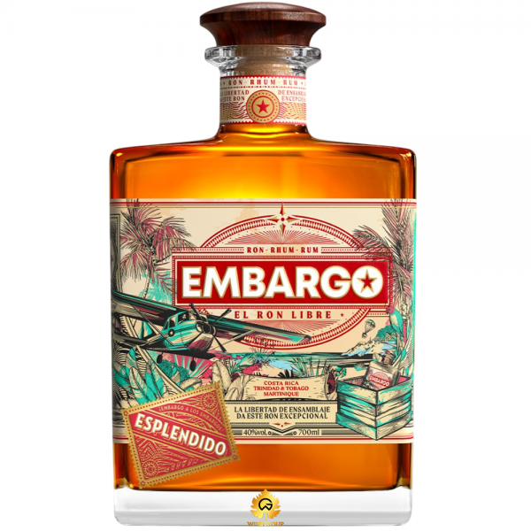 Rượu Embargo Anejo Esplendido Rhum Caribbean Blend
