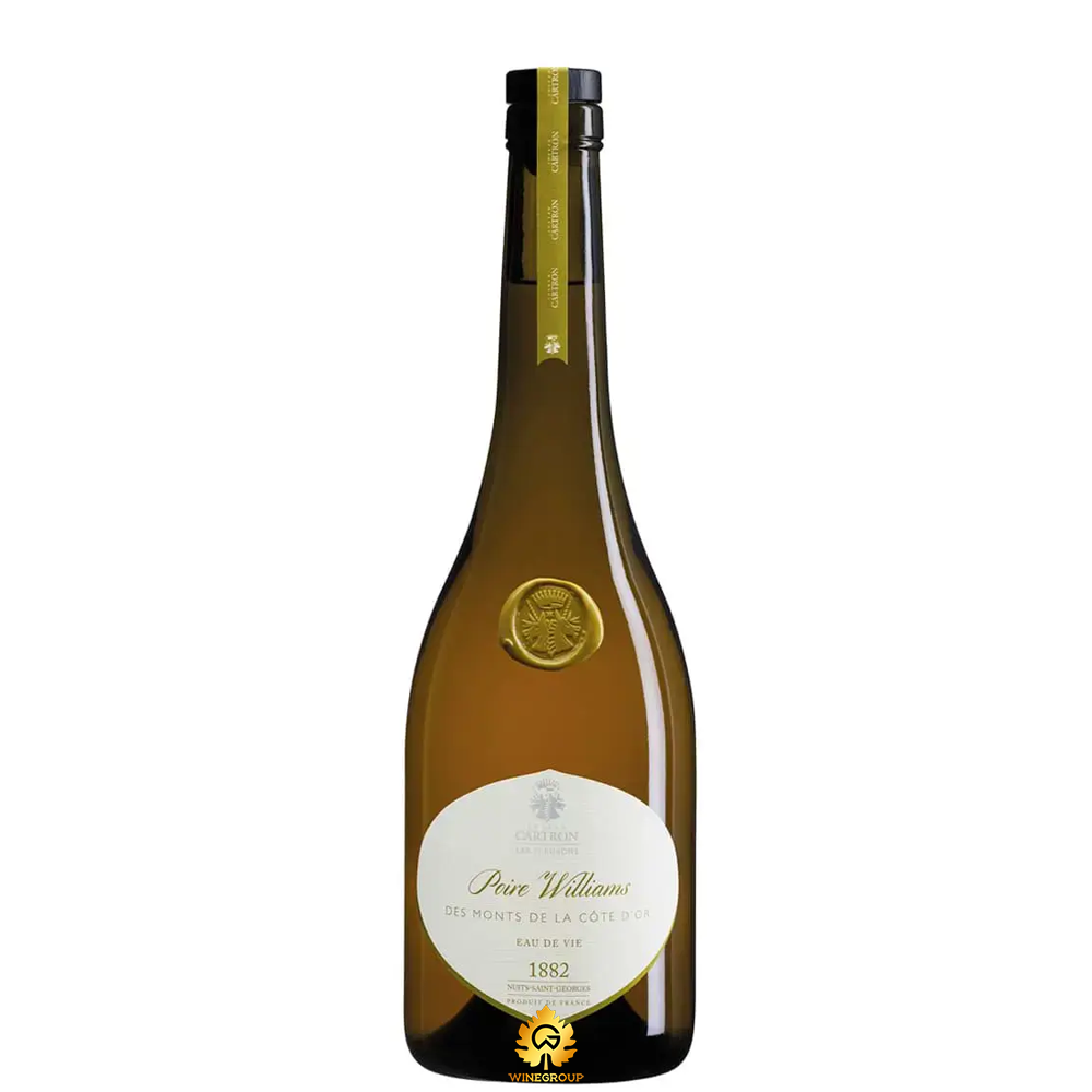 Rượu Joseph Cartron Eau De Vie Poire Williams Des Monts De La Cote D'or Rượu Joseph Cartron Eau De Vie Poire Williams Des Monts De La Cote D'or