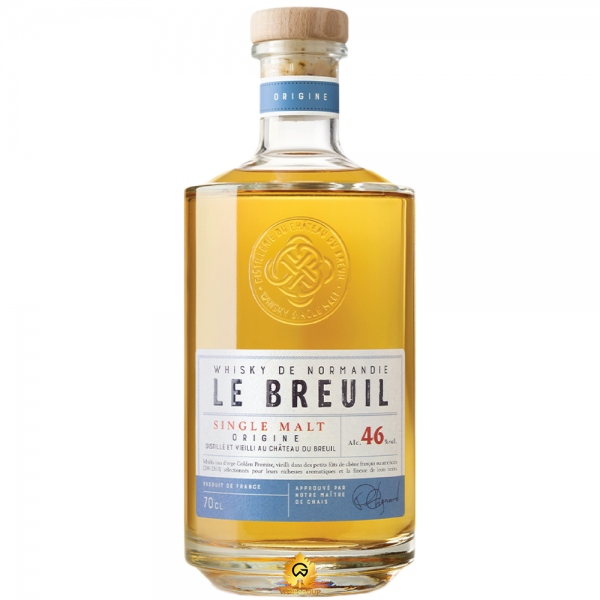 Rượu Le Breuil Origine Single Malt Whisky De Normandie