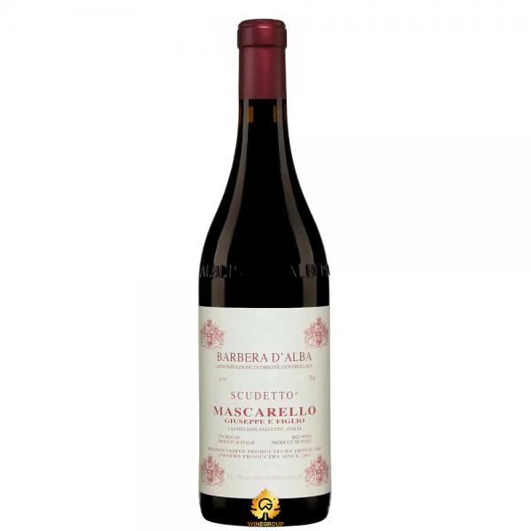 Rượu Vang Mascarello Giuseppe E Figlio Scudetto Barbera D'Alba DOC