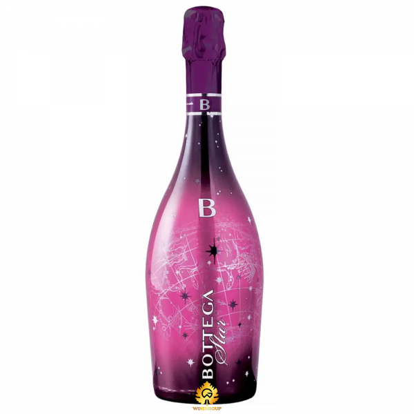 Rượu Vang Nổ Bottega Stella Millesimato Extra Brut Rosato