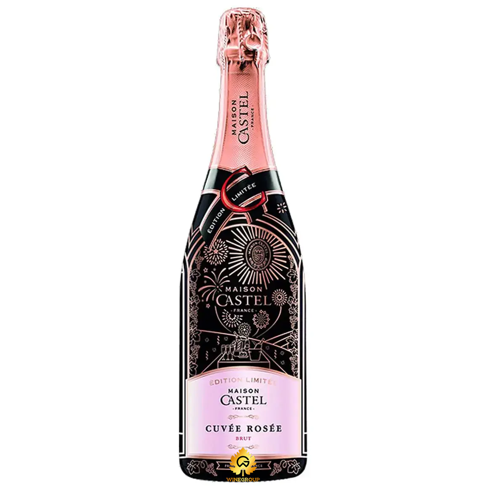 Rượu Vang Nổ Maison Castel Cuvee Rosee Sparkling Rose Brut Limited Edition Rượu Vang Nổ Maison Castel Cuvee Rosee Sparkling Rose Brut Limited Edition