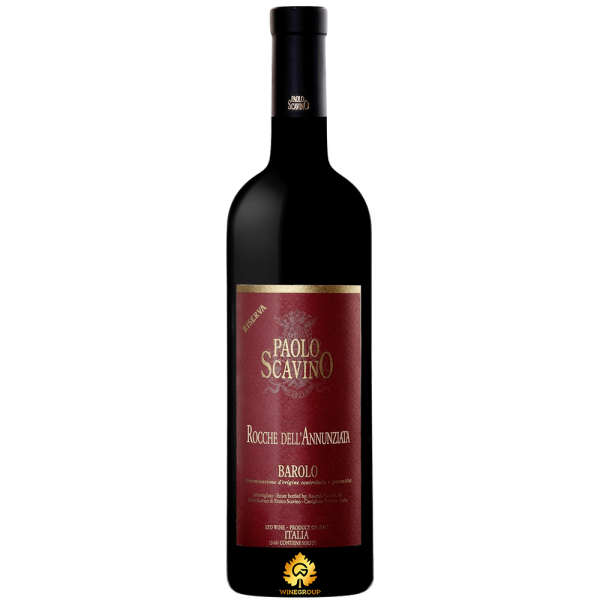 Rượu Vang Paolo Scavino Rocche Dell'Annunziata Barolo Riserva DOCG