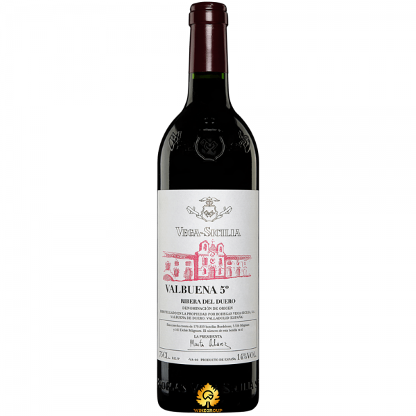 Rượu Vang Vega Sicilia Tinto Valbuena 5° Ribera Del Duero