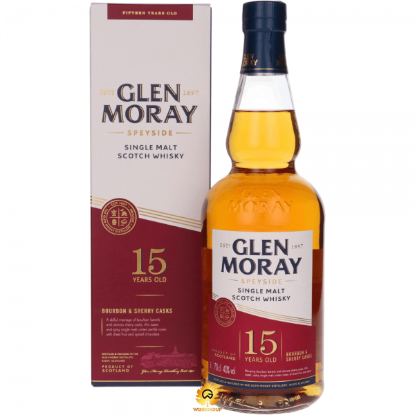 Rượu Glen Moray 15 Years Old