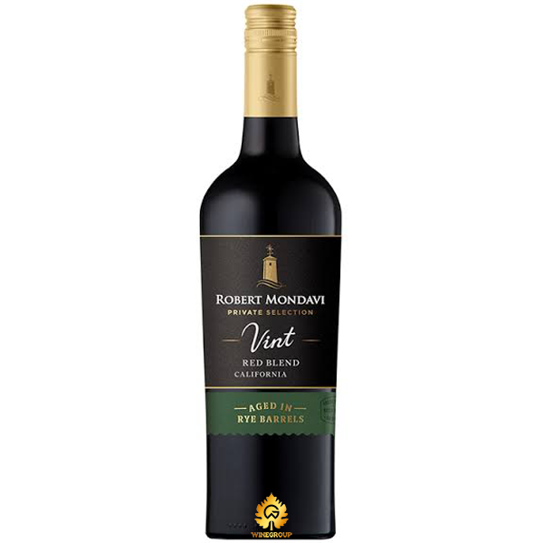 Rượu Vang Robert Mondavi Private Selection Vint Red Blend Aged In Rye Barrels