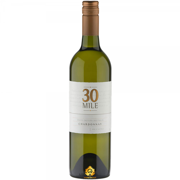 Rượu Vang 30 Mile Chardonnay