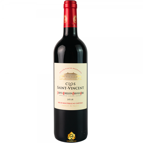 Rượu Vang Clos Saint Vincent Saint Emilion Grand Cru